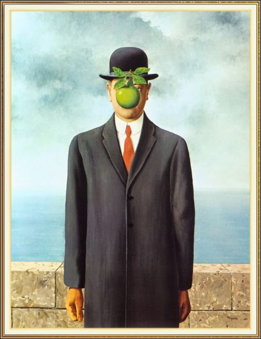 R. Magritte  - "Il figlio dell'uomo"
