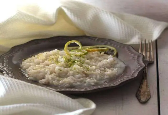 Risotto al bergamotto – Ph. © Anna Laura Mattesini