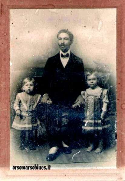 Luigi Ziccarelli con i figli del fratello Giuseppe a Caracas, primi del '900