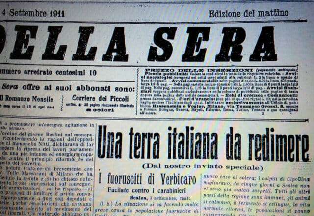 Le rivolte per il colera a Verbicaro e l'Italia del Cinquantenario